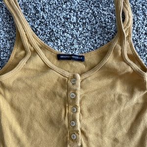 Brandy Melville mustard tank